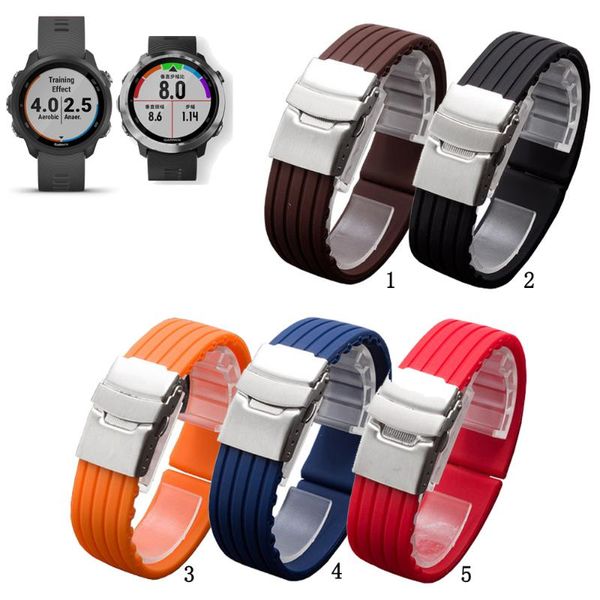 watch bands 20mm 22mm soft silicone band rubber strap for garmin forerunner 645 645m 245 venu sq replacement, Black;brown
watch bands 20mm 22mm soft silicone band rubber strap for garmin forerunner 645 645m 245 venu sq replacement, Black;brown