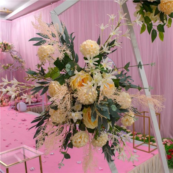 decorative flowers & wreaths customized wedding arch corner flower artificial row hanging backdrop layout road lead arrangement
decorative flowers & wreaths customized wedding arch corner flower artificial row hanging backdrop layout road lead arrangement