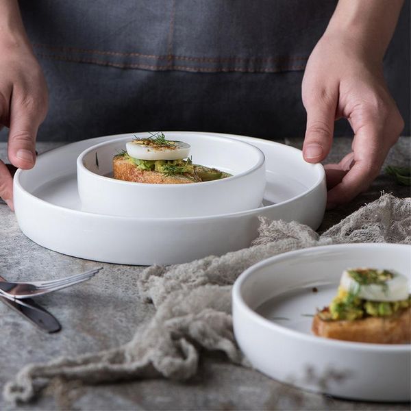 dishes & plates white ceramic tableware creative western plate breakfast baking cake nordic wind customization
dishes & plates white ceramic tableware creative western plate breakfast baking cake nordic wind customization