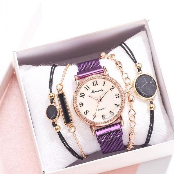 wristwatches 5pcs watch set women watches luxury ladies mesh belt magnetic stainless steel waterproof clock quartz, Slivery;brown
wristwatches 5pcs watch set women watches luxury ladies mesh belt magnetic stainless steel waterproof clock quartz, Slivery;brown