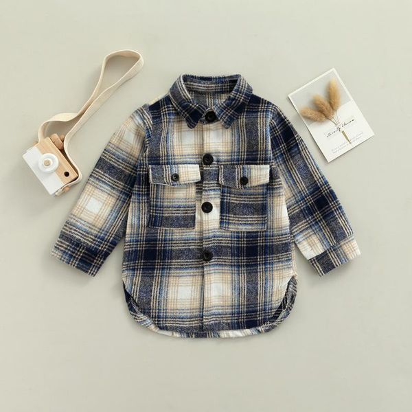 jackets 2-6y autumn winter fashion baby girls plaid shirts warm children kids boys thick loose outfits casual outwear clothes, Blue;gray
jackets 2-6y autumn winter fashion baby girls plaid shirts warm children kids boys thick loose outfits casual outwear clothes, Blue;gray