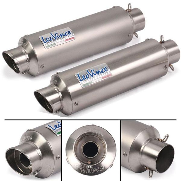 motorcycle exhaust system emark universal muffler stainless steel leovince escape moto modified scooter slip on pipe db killer
motorcycle exhaust system emark universal muffler stainless steel leovince escape moto modified scooter slip on pipe db killer
