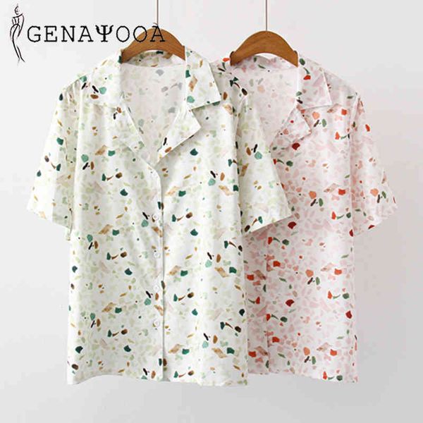 genayooa womens summer and blouses printed buttoned shirt short sleeves floral women turn down collar shirts 210417, White
genayooa womens summer and blouses printed buttoned shirt short sleeves floral women turn down collar shirts 210417, White