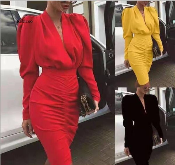 casual dresses women's party dress street hipster red v-neck bubble long-sleeved fashion temperament slim bodycon autumn, Black;gray
casual dresses women's party dress street hipster red v-neck bubble long-sleeved fashion temperament slim bodycon autumn, Black;gray