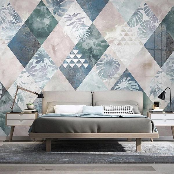 custom self adhesive wallpaper nordic modern minimalist plant leaves geometric tv background living room bedroom mural decor wallpapers
custom self adhesive wallpaper nordic modern minimalist plant leaves geometric tv background living room bedroom mural decor wallpapers