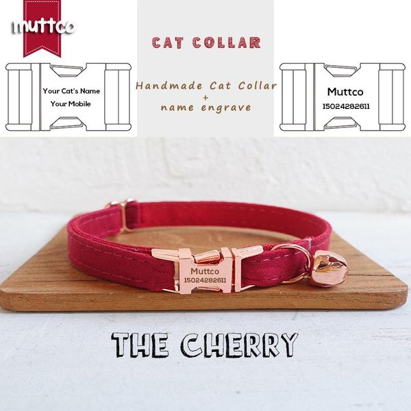 cat collars & leads muttco retailing handmade engraved metal buckle collar for the cherry design 2 sizes ucc020m
cat collars & leads muttco retailing handmade engraved metal buckle collar for the cherry design 2 sizes ucc020m
