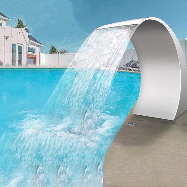 stainless steel waterfall water view bath spa pool fountain landscape curtain swimming arc hook nozzle garden decorations
stainless steel waterfall water view bath spa pool fountain landscape curtain swimming arc hook nozzle garden decorations