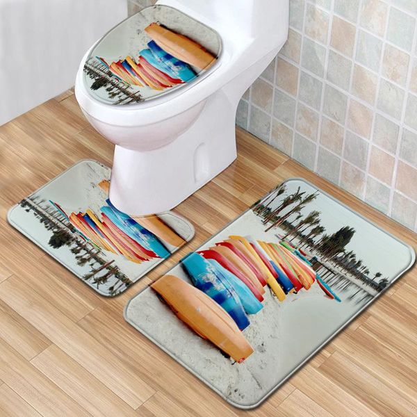 bath mats beach landscape toilet three-piece floor mat door bathroom carpet seat cover rug decor
bath mats beach landscape toilet three-piece floor mat door bathroom carpet seat cover rug decor