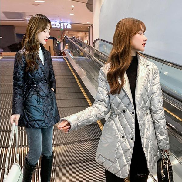women's down & parkas 2021 winter women jacket cotton clothes solid casual ladies parka overcoat korean loose the waist warm female coa, Black
women's down & parkas 2021 winter women jacket cotton clothes solid casual ladies parka overcoat korean loose the waist warm female coa, Black