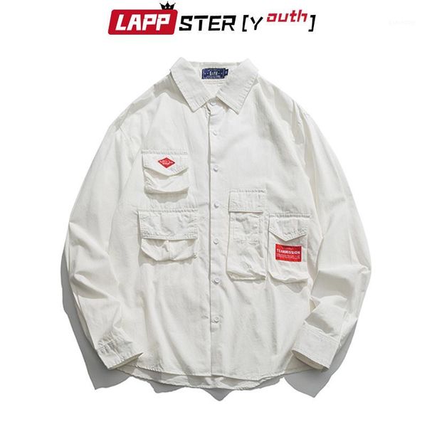 men's casual shirts men's -youth men streetwear harajuku 2022 hip hop man shirt long sleeve male cotton korean button up1, White;black
men's casual shirts men's -youth men streetwear harajuku 2022 hip hop man shirt long sleeve male cotton korean button up1, White;black