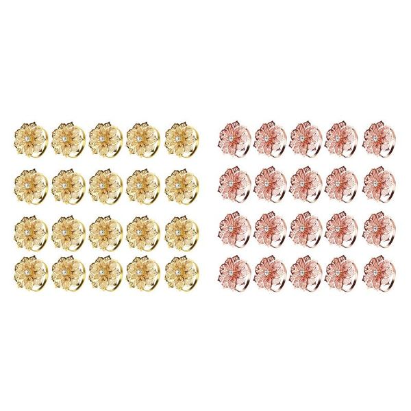napkin rings 40pcs hollow out flower ring holder metal for wedding party holiday banquet, gold & rose
napkin rings 40pcs hollow out flower ring holder metal for wedding party holiday banquet, gold & rose