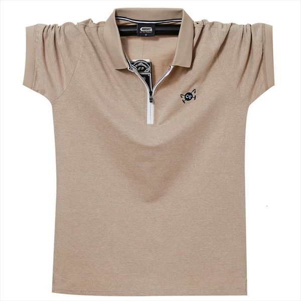 shirt summer breathable mens polos turn down collar cotton embroidery style tees business 6xl, White;black
shirt summer breathable mens polos turn down collar cotton embroidery style tees business 6xl, White;black