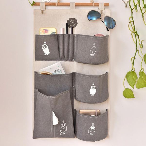 storage boxes & bins 1pc cotton linen hanging bag pouch with multiple pockets simple wall sundries holder behind the door (grey)
storage boxes & bins 1pc cotton linen hanging bag pouch with multiple pockets simple wall sundries holder behind the door (grey)