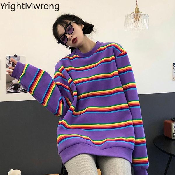 autumn fall 2021 korean striped pullover women hoodies sweatshirt aesthetic oversized cute rainbow graphic contrast harajuku women's &, Black
autumn fall 2021 korean striped pullover women hoodies sweatshirt aesthetic oversized cute rainbow graphic contrast harajuku women's &, Black