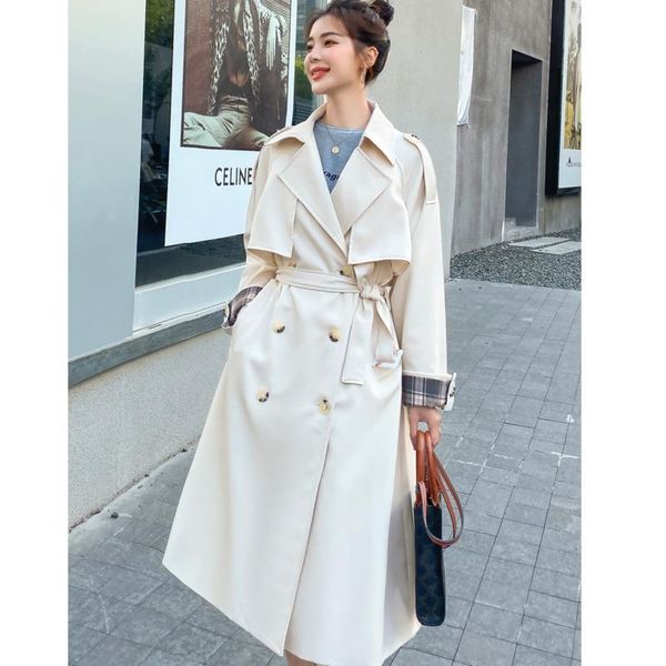 women's trench coats british style double-breasted long belt coat for women loose korean windbreaker lady spring autumn clothes outerwe, Tan;black
women's trench coats british style double-breasted long belt coat for women loose korean windbreaker lady spring autumn clothes outerwe, Tan;black