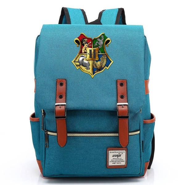 backpack magic school hogwartes wizards house students travel notebook bag gift for kids
backpack magic school hogwartes wizards house students travel notebook bag gift for kids