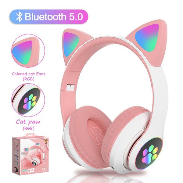 headphones & earphones stn28 wireless light ear cartoons cat girls gift bluetooth headset hifi stereo bass kids christmas
headphones & earphones stn28 wireless light ear cartoons cat girls gift bluetooth headset hifi stereo bass kids christmas