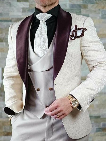 custom made men suits beige and brown groom tuxedos shawl satin lapel groomsmen wedding man ( jacket+pants+vest+tie ) d98 men's & blaze, White;black
custom made men suits beige and brown groom tuxedos shawl satin lapel groomsmen wedding man ( jacket+pants+vest+tie ) d98 men's & blaze, White;black