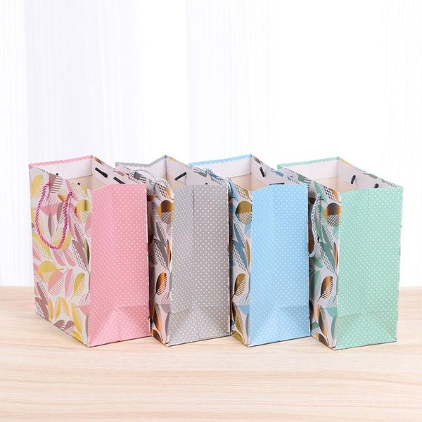 gift wrap 1pc bag with handles craft package paper box jewelry birthday decoration event party supply packing bags
gift wrap 1pc bag with handles craft package paper box jewelry birthday decoration event party supply packing bags