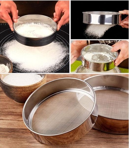 baking & pastry tools professional round stainless steel kitchen fine mesh flour sifter cake household
baking & pastry tools professional round stainless steel kitchen fine mesh flour sifter cake household