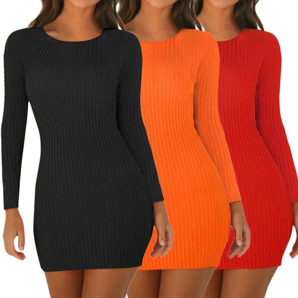 women ladies long sleeve slim dress 2021 autumn bodycon party evening short mini solid color dresses casual, Black;gray
women ladies long sleeve slim dress 2021 autumn bodycon party evening short mini solid color dresses casual, Black;gray