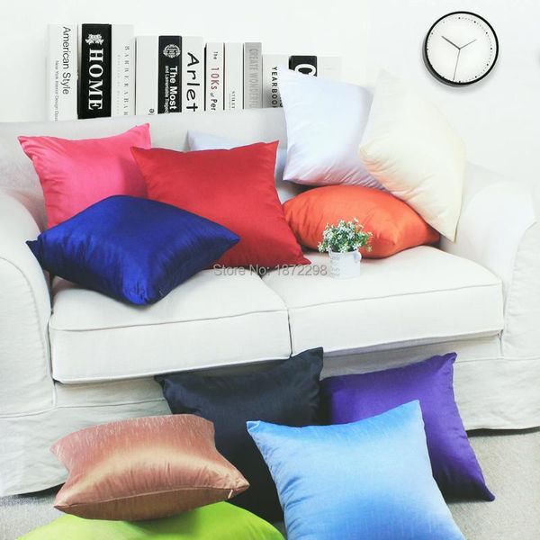 cushion/decorative pillow shopping custom 40/45/50/55/60/65cm polyester cationic slub imitation silk dyed thin and strong pillowcase ht
cushion/decorative pillow shopping custom 40/45/50/55/60/65cm polyester cationic slub imitation silk dyed thin and strong pillowcase ht
