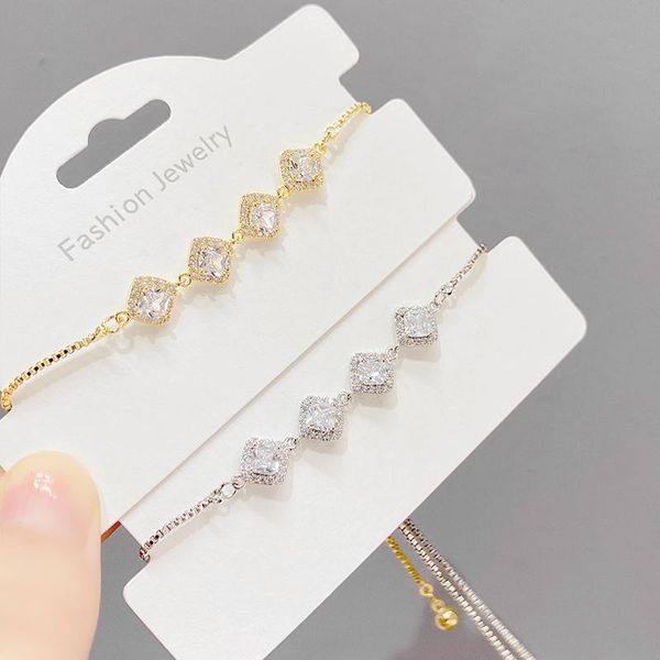 charm bracelets bridal wedding zircon bracelet luxury 14k gold-plated crystal women jewelry girl holiday gift, Golden;silver
charm bracelets bridal wedding zircon bracelet luxury 14k gold-plated crystal women jewelry girl holiday gift, Golden;silver