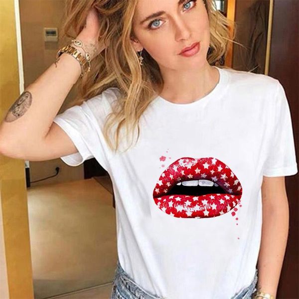 women's t-shirt woman plus size white tshirts big lips graphic tees korean fashion aesthetic trendy female clothes short sleeve crewnec
women's t-shirt woman plus size white tshirts big lips graphic tees korean fashion aesthetic trendy female clothes short sleeve crewnec