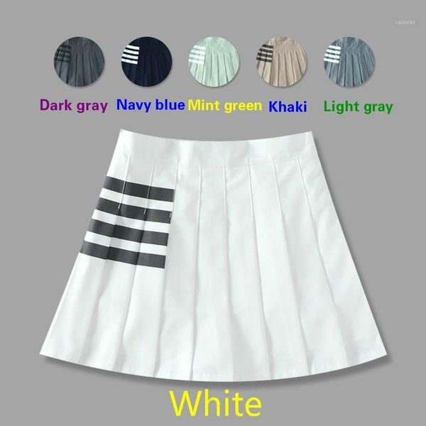 six-color college style high waist suit material pleated skirt 2021 spring and autumn a-line slim skirts, Black
six-color college style high waist suit material pleated skirt 2021 spring and autumn a-line slim skirts, Black