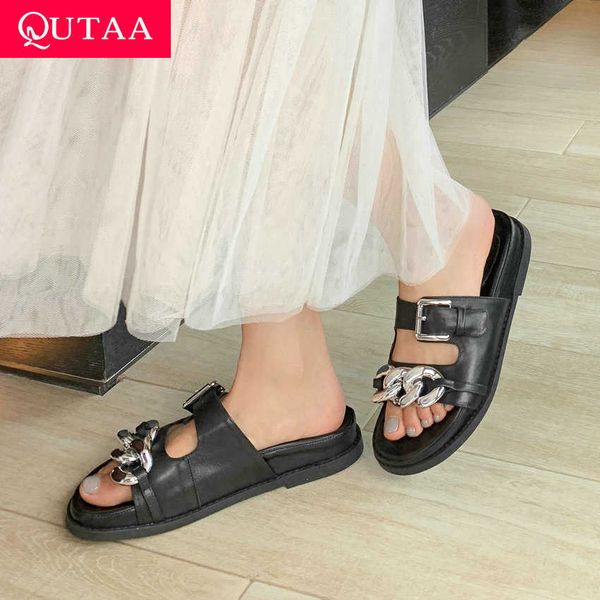 flat heel metal decoration women slides buckle casual slip on sandals genuine leather open toe female shoes size34-40 210528, Black
flat heel metal decoration women slides buckle casual slip on sandals genuine leather open toe female shoes size34-40 210528, Black
