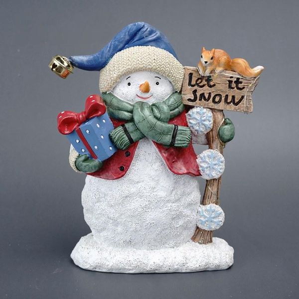 decorative objects & figurines vilead 19cm resin snowman figurine lovely door greeter christmas decoration accessories interior garden livin
decorative objects & figurines vilead 19cm resin snowman figurine lovely door greeter christmas decoration accessories interior garden livin