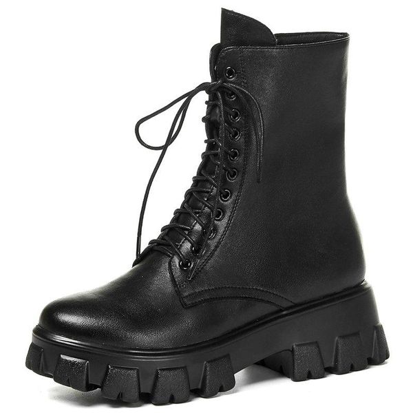 boots fashion women 2021 est genuine leather chunky high heels shoes woman winter platform lace up ankle autumn, Black
boots fashion women 2021 est genuine leather chunky high heels shoes woman winter platform lace up ankle autumn, Black
