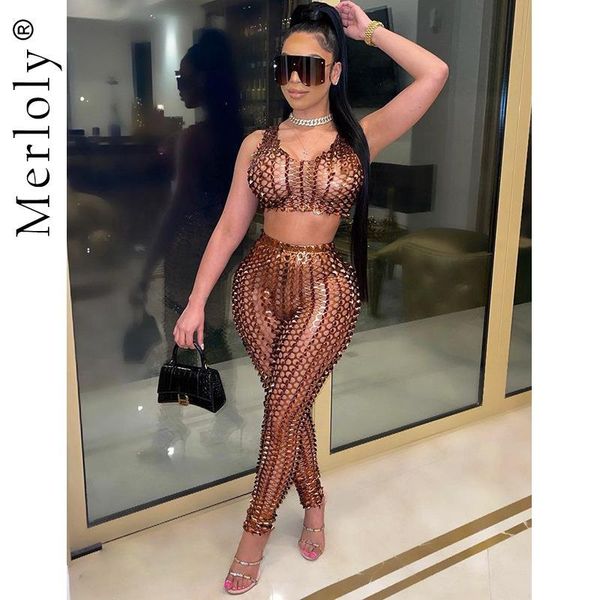 women's two piece pants set pink patchwork hollow out bodycon tank fish-scale mesh hole see through 2021 summer punk clothes, White
women's two piece pants set pink patchwork hollow out bodycon tank fish-scale mesh hole see through 2021 summer punk clothes, White