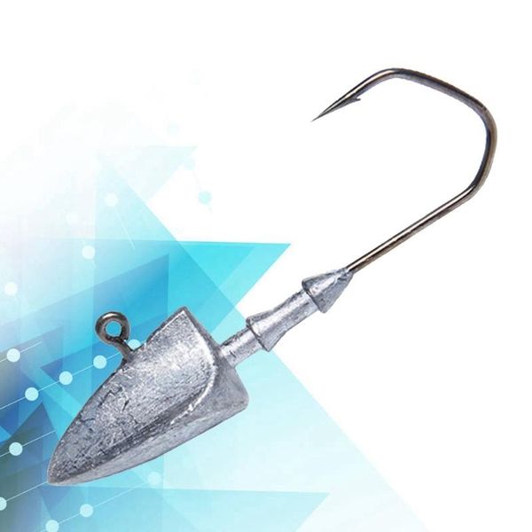 fishing hooks 21g lure hook lead jighead jig hard baits worm tackle accessories (silver)
fishing hooks 21g lure hook lead jighead jig hard baits worm tackle accessories (silver)
