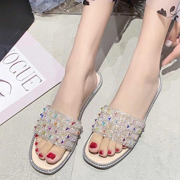 slippers women's bling crystal flats summer light comfortable soft beach slides woman 2021 luxury diamond outdoor sandals, Black
slippers women's bling crystal flats summer light comfortable soft beach slides woman 2021 luxury diamond outdoor sandals, Black