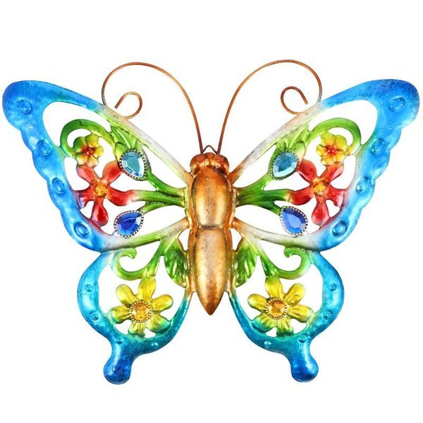 decorative objects & figurines 1pc iron butterflies stylish lovely wall hanging adornment craft decor
decorative objects & figurines 1pc iron butterflies stylish lovely wall hanging adornment craft decor