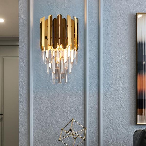 wall lamp modern luxury crystal sconce gold light fixtures bedside living room vanity lamps art angel
wall lamp modern luxury crystal sconce gold light fixtures bedside living room vanity lamps art angel