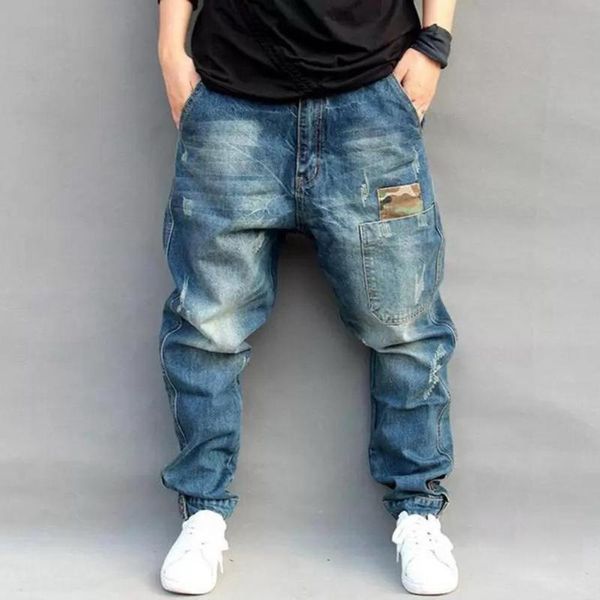 men's jeans man retro pants mid waist double pocket zip closure worn for outdoor activity washed old trousers men clothes, Blue
men's jeans man retro pants mid waist double pocket zip closure worn for outdoor activity washed old trousers men clothes, Blue