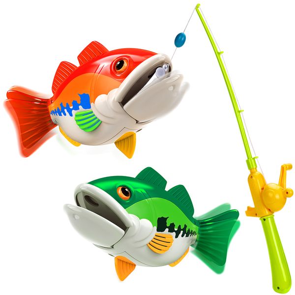 children's fun fishing toys puzzle magnetic fish pond fishing rod set boys girls 
children's fun fishing toys puzzle magnetic fish pond fishing rod set boys girls
