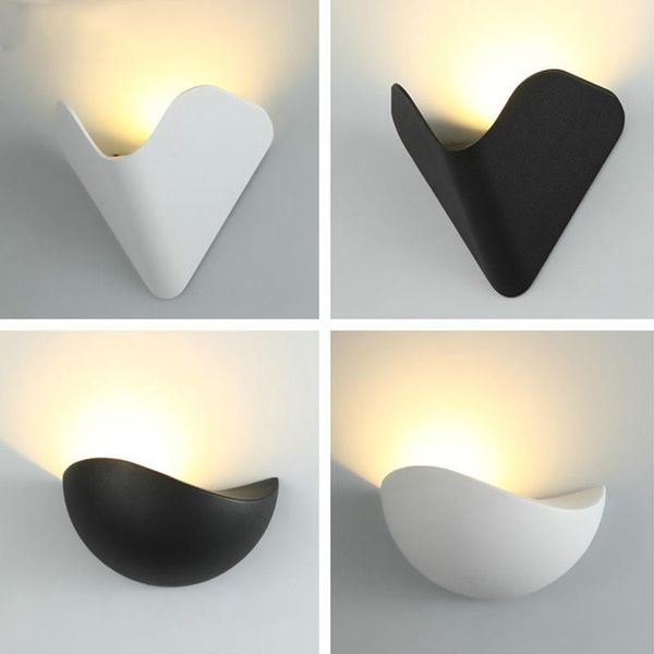 wall lamps modern creative shell lamp simple led aluminum luminaires for indoor and outdoor corridor bar bedside decorative light
wall lamps modern creative shell lamp simple led aluminum luminaires for indoor and outdoor corridor bar bedside decorative light