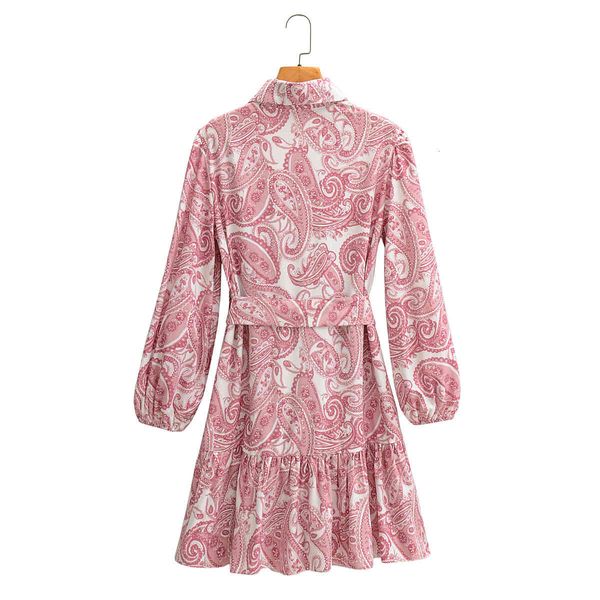 designer clothing a line long sleeve autumn women's dresses fashion show thin cashew print shirt collar long-sleeved belt, Black;gray
designer clothing a line long sleeve autumn women's dresses fashion show thin cashew print shirt collar long-sleeved belt, Black;gray