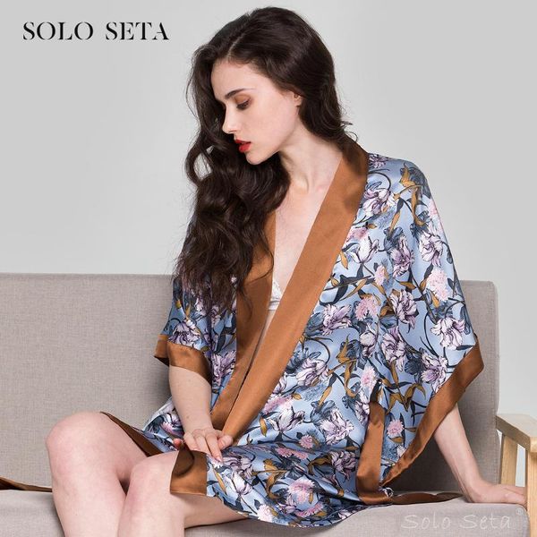 soloseta silk robe female 100% mulberry long sleeves with bathrobe morning gown loose and comfortable women's sleepwear, Black;red
soloseta silk robe female 100% mulberry long sleeves with bathrobe morning gown loose and comfortable women's sleepwear, Black;red