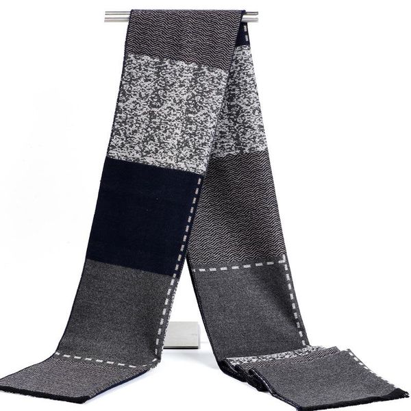 scarves high-end men's cashmere scarf autumn and winter korean version of the tide simple thickening gift, Blue;gray
scarves high-end men's cashmere scarf autumn and winter korean version of the tide simple thickening gift, Blue;gray