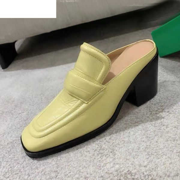 sandals square toe chunky high heels women slippers crocodile pattern real leather deep mouth spring lazy mules runway shoes y3h3, Black
sandals square toe chunky high heels women slippers crocodile pattern real leather deep mouth spring lazy mules runway shoes y3h3, Black
