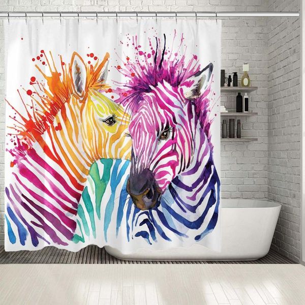 shower curtains curtain colorful zebra horse wild animals in africa nature painting art orange fuchsia blue
shower curtains curtain colorful zebra horse wild animals in africa nature painting art orange fuchsia blue