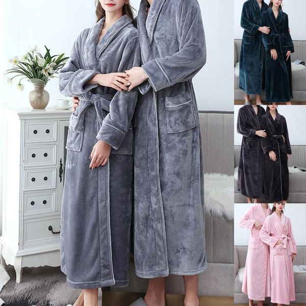 women's sleepwear jumpsuit 's home wear nightgowns fashion flannel nightgown long coral velvet bathrobe man women nightwe, Black;red
women's sleepwear jumpsuit 's home wear nightgowns fashion flannel nightgown long coral velvet bathrobe man women nightwe, Black;red