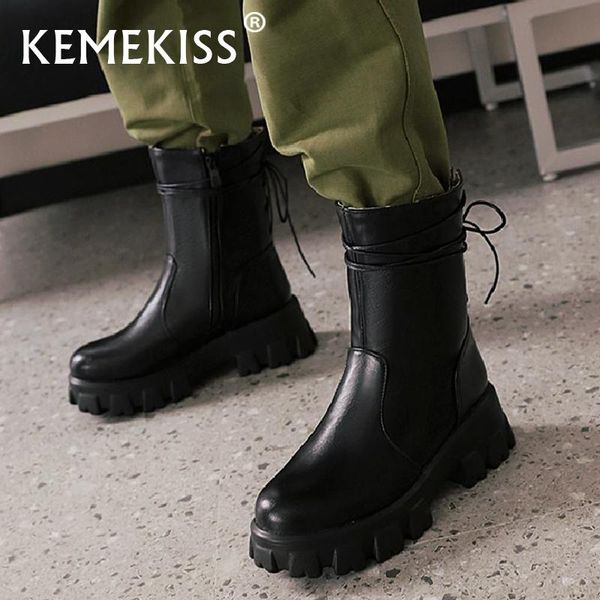 boots kemekiss women's ankle shoes thick bottom platform cool winter warn short boot fashion ladies footwear size 34-43, Black
boots kemekiss women's ankle shoes thick bottom platform cool winter warn short boot fashion ladies footwear size 34-43, Black