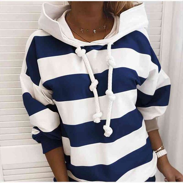 stripe womens sweatshirt with a hood dropped shoulder long sleeve hooded hoody female casual autumn loose ladies hoodies, Black
stripe womens sweatshirt with a hood dropped shoulder long sleeve hooded hoody female casual autumn loose ladies hoodies, Black