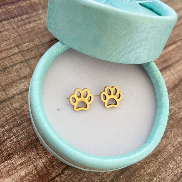 cute cat woman contracted animal footprints earring is small adorn article personality paws dog paw stud earrings, Golden;silver
cute cat woman contracted animal footprints earring is small adorn article personality paws dog paw stud earrings, Golden;silver