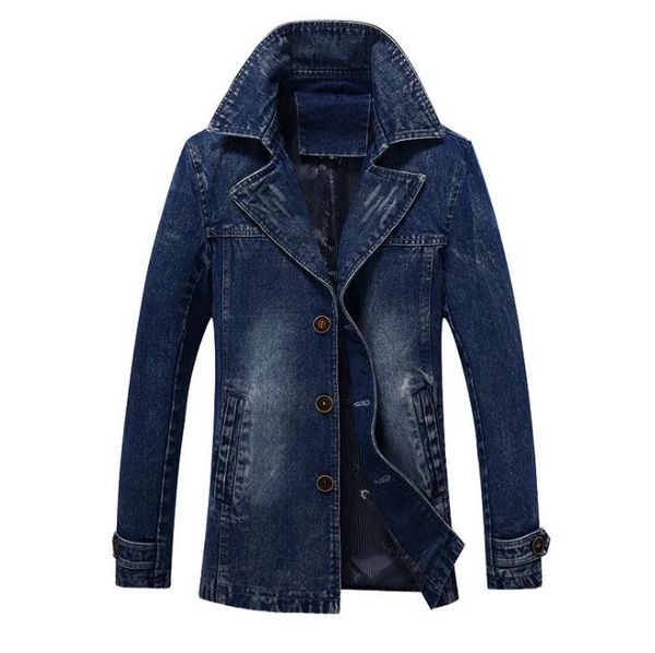 men's jackets fashion denim jacket men single breasted casual long windbreaker cowboy male jean coats 4xl, Black;brown
men's jackets fashion denim jacket men single breasted casual long windbreaker cowboy male jean coats 4xl, Black;brown